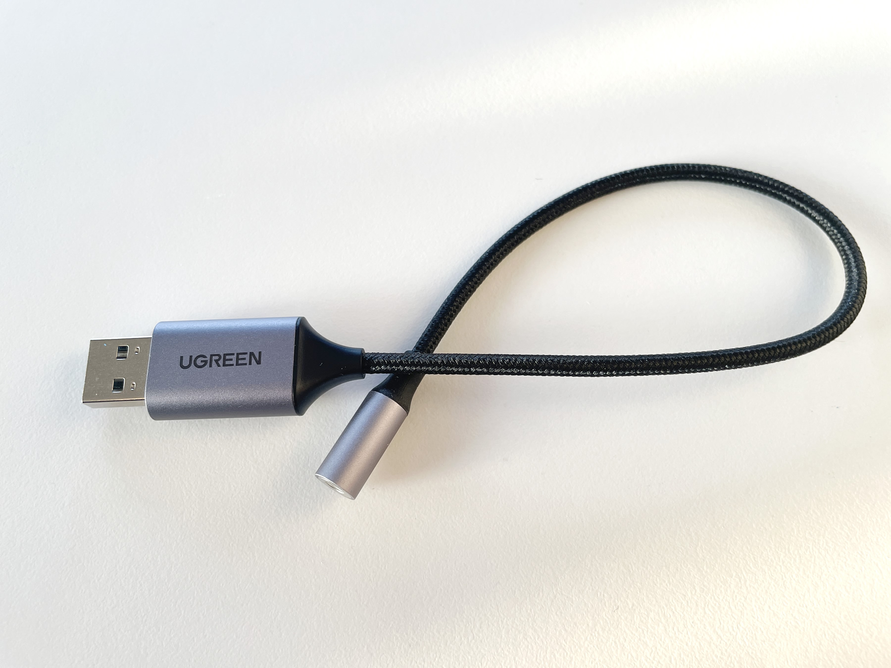 UGREEN USB オーディオ 変換アダプタ